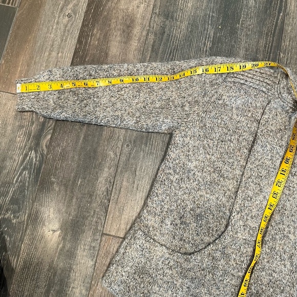 Peruvian Link Alpaca Wool Collection Taupe & Gray Open Front Cardigan Small - Picture 10 of 13